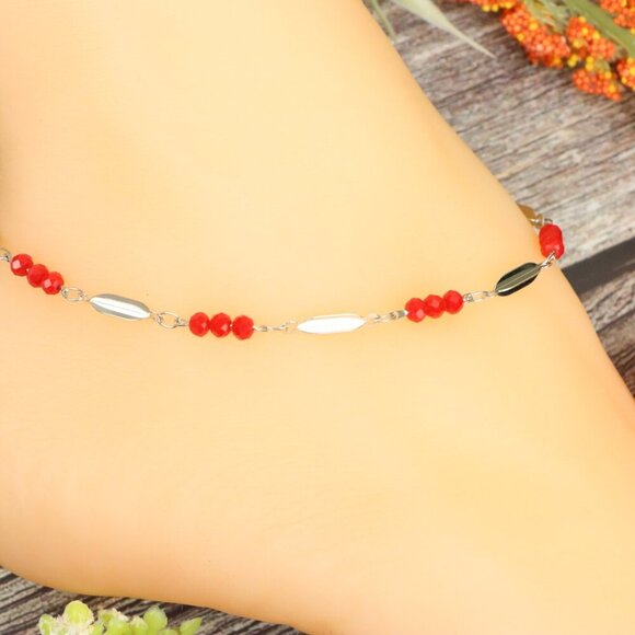 "Elegant Handmade Anklet – Delicate Jewelry for Women, MAR091124 - Picture 2 of 10